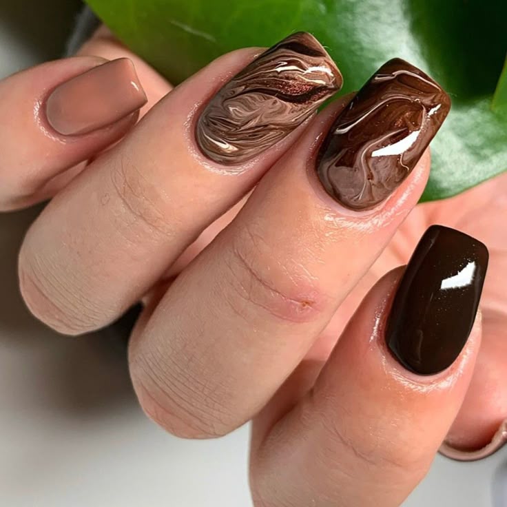 Matte Mocha Marble 